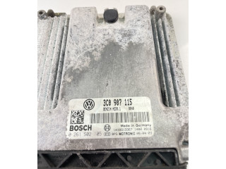 Блок управления двигателем Блок управления 3C0907115, 0261S02105   Volkswagen PASSAT B6