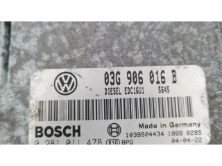 Řídící jednotka 03G906016B, 0281011478 Audi A2 2004