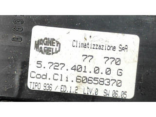 Блок управления климат-контролем 572740100G, 60658370 Alfa Romeo 166