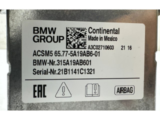 Блок подушек безопасности 5A19AB6   BMW X3 G01