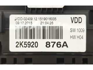 Přístrojová deska  Volkswagen Caddy 2016 2K5920876A, 2K5920876A  