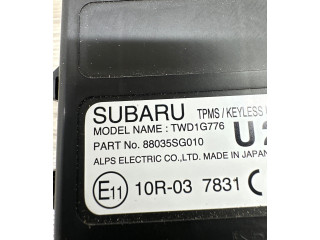 Блок управления 88035SG010, TWD1G776   Subaru Forester SJ