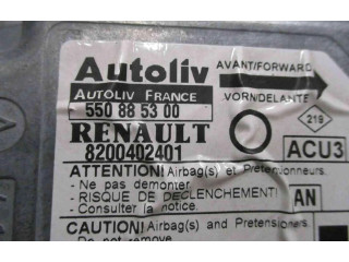 Блок подушек безопасности 8200402401, 8200402401   Renault Twingo I