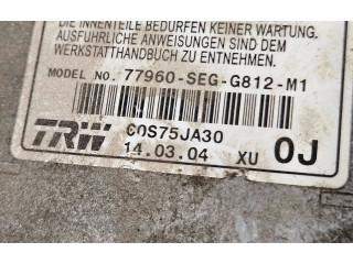 Блок подушек безопасности 77960SEGG812M1, C0S75JA30 Honda Accord