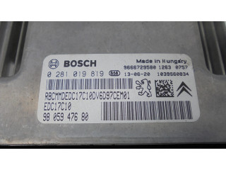 Блок управления двигателя 1609498880, 9805947680 Citroen DS4