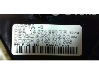 Блок управления климат-контролем 14874990YR, 9140010393   Fiat Ulysse