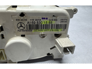 Блок управления климат-контролем A1698301585, 69780008 Mercedes-Benz A W169