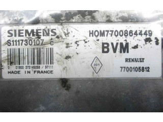 Блок управления двигателем Блок управления S111730107   Renault Clio I