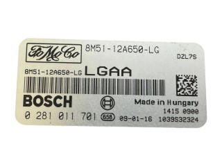 Řídící jednotka 8M5112A650LG, 0281011701   Ford Focus 2007