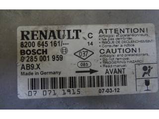 Блок подушек безопасности 8200645161, 0285001959   Renault Clio III