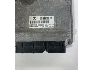 Блок управления двигателя 03E906033AB Skoda Fabia Mk1 (6Y)