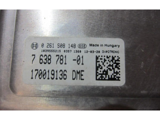 Блок управления двигателем Блок управления 7638781 BMW X3 F25