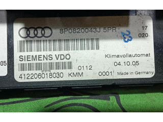 Блок управления климат-контролем 8P0820043J   Audi A3 S3 8P
