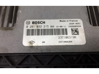 Блок управления двигателя 0281032215, 237106319R Dacia Dokker