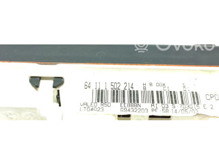 Блок управления климат-контролем 64111502214 Mini One Cooper R50 53