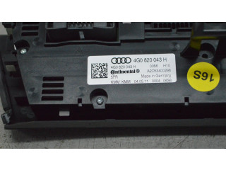 Блок управления климат-контролем 4G0820043H   Audi A6 S6 C7 4G