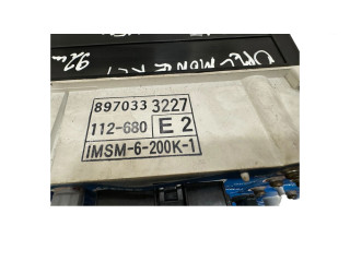 Přístrojová deska Opel Monterey 1992 8970333227, 112680