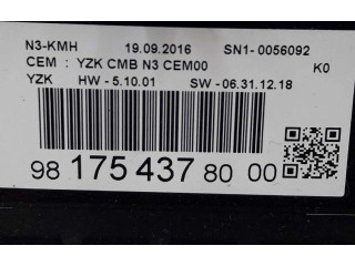 Přístrojová deska Peugeot Expert 2017 9817543780, 9831169080