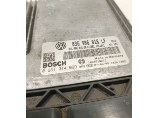 Блок управления двигателя 03G906016LF, 0281014069 Volkswagen Caddy
