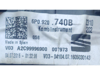 Přístrojová deska Seat Ibiza IV (6J,6P) 2016 6P0920740B