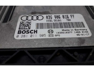 Блок управления двигателем Блок управления 03G997016LV   Audi A3 S3 A3 Sportback 8P