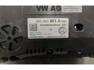 Панель приборов 5E0920861A Skoda Octavia Mk3 (5E)