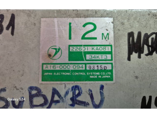 Řídící jednotka 22601KA081, A16000094 Subaru Justy 1994