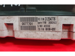 Панель приборов 31254776, 691999420T Volvo C70