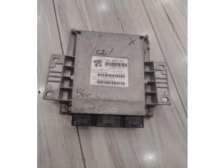 Блок управления двигателем ECU 9646570280   Citroen C2