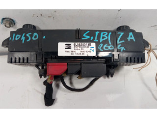 Блок управления климат-контролем 6L0820043E   Seat Ibiza III (6L)