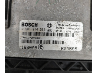 Блок управления двигателя 1860A585, 0281014585 Mitsubishi Lancer