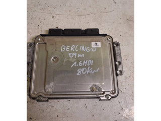 Блок управления двигателя 9653958980, 9666975480 Citroen Berlingo