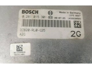 Блок управления двигателем Блок управления 3780-RL0-G25   Honda Accord