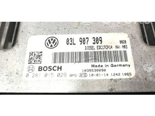 Блок управления двигателя 03L907309, 1039S30090   Volkswagen PASSAT B6
