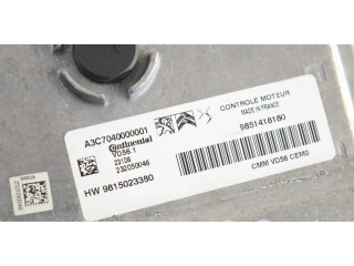 Řídící jednotka 9851418180, 9815023380   Opel Crossland X 2023