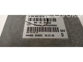 Блок управления двигателя A2098200285 Mercedes-Benz ML W164