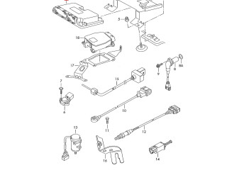 Блок управления двигателем Блок управления 038906012FH   Volkswagen New Beetle