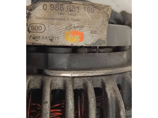 Генератор 0986081160, 0986XA1071   Volkswagen Touran II      