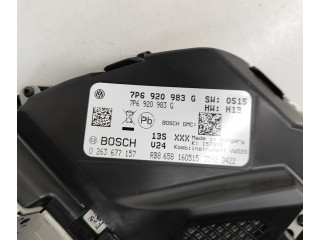 Přístrojová deska Volkswagen Touareg II 2016 7P6920983G, 0263677157