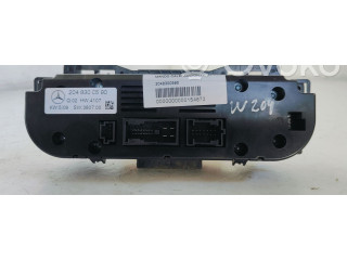 Блок управления климат-контролем 2048300590   Mercedes-Benz GLK (X204)