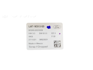 Блок управления климат-контролем LJ6T18C612, LJ6T18C612GD Ford Escape IV