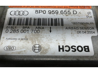 Блок подушек безопасности 8P0959655D, 0285001700   Audi A3 S3 8P