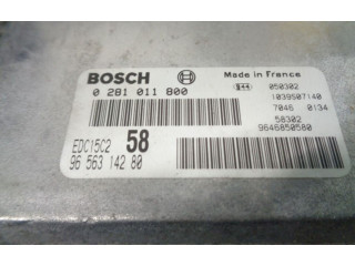 Блок управления двигателя 9656314280, 0281011800 Citroen C8