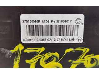 Модуль блока управления кондиционером 275100026R, E1059017 Renault Scenic III - Grand scenic III