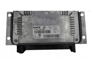 Блок управления двигателя 9635673880, 0261206565 Peugeot 306