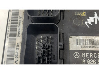 Řídící jednotka A0265450532 Mercedes-Benz A W169 2009