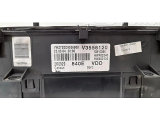 Přístrojová deska Volkswagen Caddy 2K0920840E