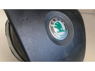 Подушка безопасности водителя 1Z0880201AE Skoda Octavia Mk2 (1Z)