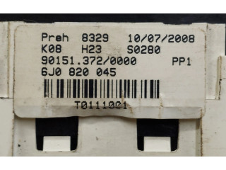 Блок управления климат-контролем 6J0820045, 90151372 Seat Ibiza IV (6J,6P)