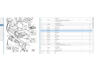 Вентилятор печки 31291516 Volvo S60